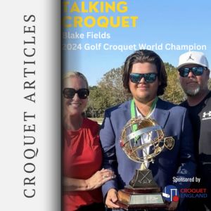 Blake Fields (18) - 2024 WCF Golf Croquet World Champion