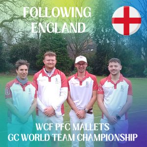 Following England - WCF PFC Mallets GC World Team Championship