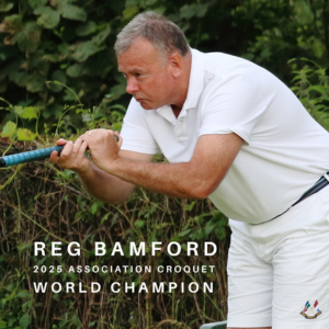 Reg Bamford: 2025 AC World Champion Reg Bamford: 2025 AC World Champion